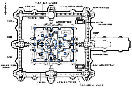 バイヨン地図
